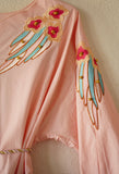 Pink Embroidered Dress