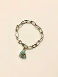 Turquoise Bulky Chain Bracelet