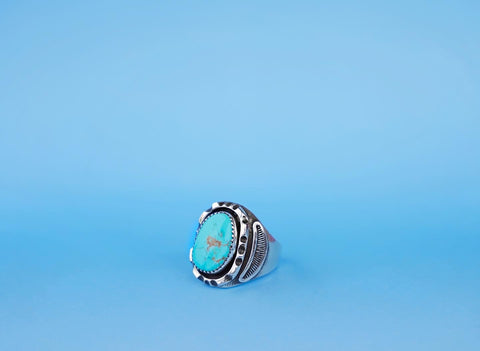 Men’s Royston Turquoise Ring (size 12)