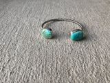 Carico Lake Turquoise and Sterling Silver Cuff
