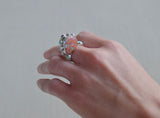 Jumbo Opal and Royston Turquoise Ring (size 8)