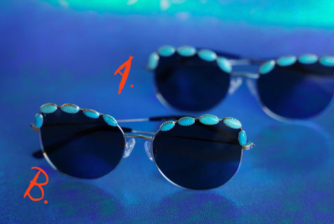 Kingman Turquoise Polarized Sunglasses