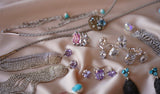 Crystal and Rhinestone Earrings