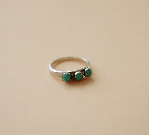 Kingman Turquoise Ring (Size 7)