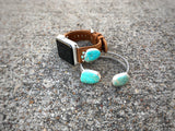 Royston Turquoise Double Wire Cuff