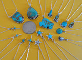Turquoise Pendents (Chains Sold Separately)