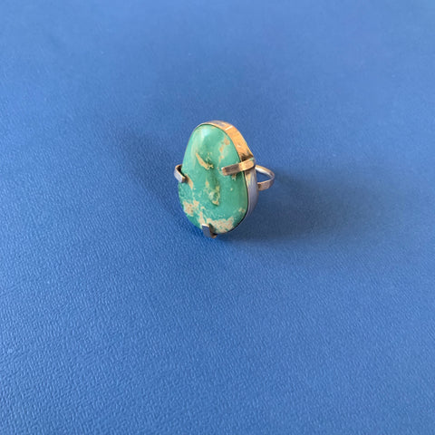 Jumbo Royston Turquoise Ring (size 8.5)