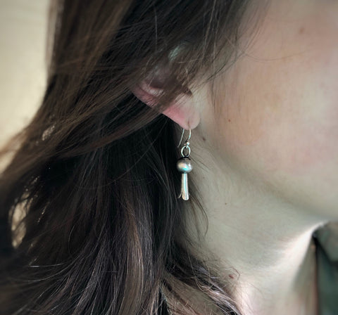 Sterling Silver Blossom Earrings