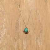 Royston Turquoise Necklace 16”