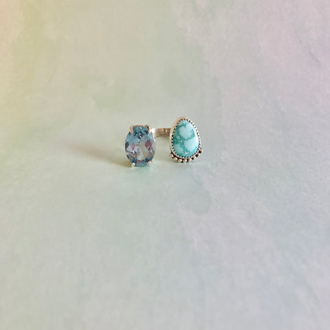 White-Water Turquoise Ice Blue Gem Ring (8)