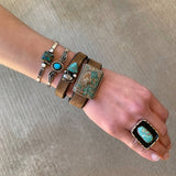 Carico Lake Turquoise and Buffalo Bracelet