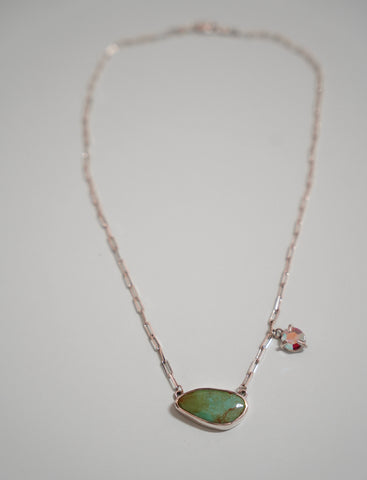 Royston Turquoise Necklace 17” (17”)