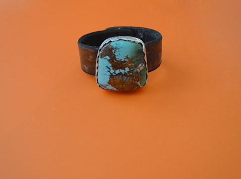 Interchangeable Royston Turquoise Cuff/Necklace