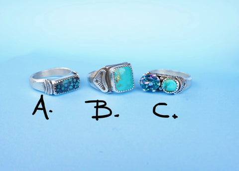 Turquoise Ring (3 Options)