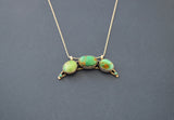 Royston Turquoise Crescent Necklace