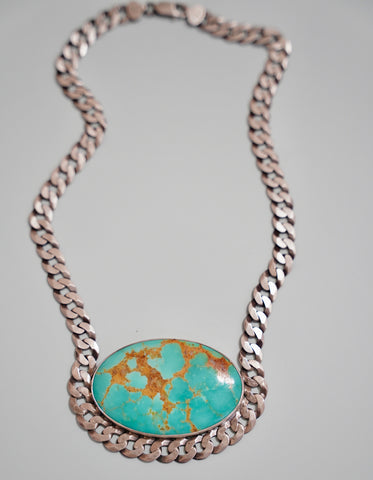 Monster Kingman Turquoise Necklace