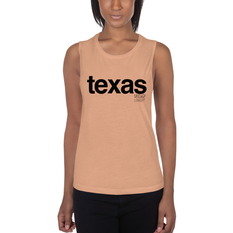 TEXAS Ladies’ Muscle Tank